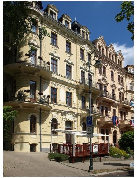 Отель Cajkovskij Palace по адресу Карловы Вары, Sadova 44