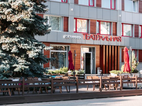 Гостиница Театральная по адресу Тамбов, ул. Октябрьская, д. 4а