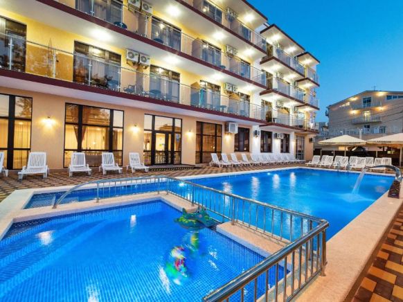Гостиница Leonsia Family Hotel по адресу Анапа, Витязево, ул. Барханная, д. 11А