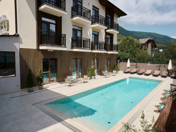 Отель Alba Inn Apartments по адресу Красная Поляна, ул. Волоколамская, д. 54