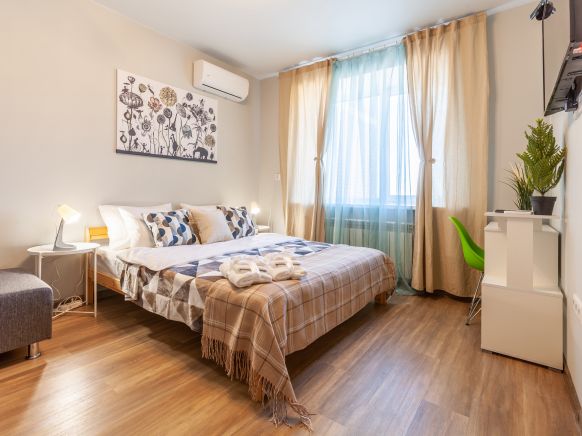 Апартаменты Апарт студия RentPlaza по адресу Самара, 5-я просека, д. 133, п. 1