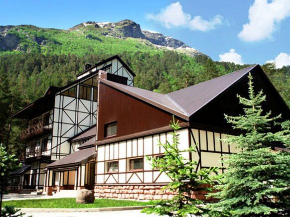Пансионат Эдельвейс по адресу Республика Кабардино-Балкария, Эльбрусский р-н, п. Тегенекли