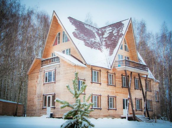 База отдыха Хаски-Хаус по адресу Нижегородская обл., Чкаловск, дер. Зельево, ул. Портовая, д. 30