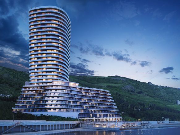Апарт-отель Аю-Даг Резорт по адресу Алушта, пгт. Партенит, ул. Васильченко, д. 6в