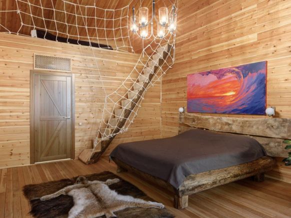 База отдыха Odin House по адресу Татарстан, Верхнеуслонский р-н, с. п. Введенско-Слободское, п. Детский санаторий, ул. Дубравная, д. 15а