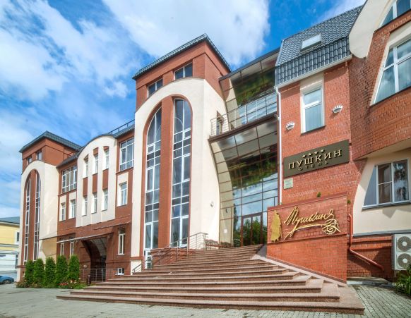 Отель Пушкин по адресу Тверь, ул. Салтыкова-Щедрина, д. 20, 168 км трассы М10